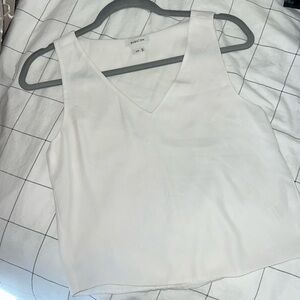 Aritzia Babaton Sleeveless V neck Blouse